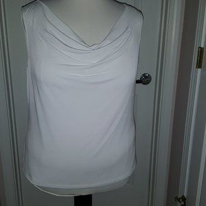 CK White Tank Top - Sz 2X